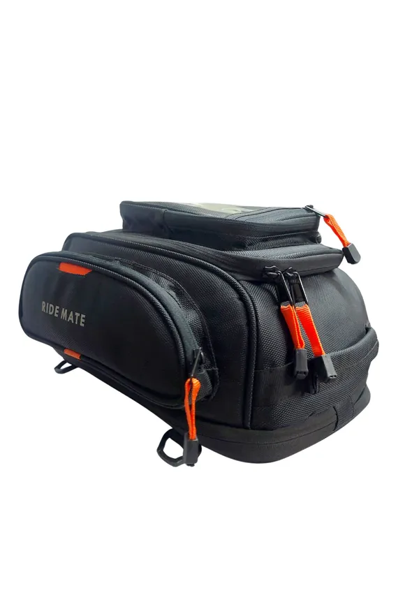 RIDE_MATE_25L_Tank_Bag_�_Premium_Touring_&_Commuting_Gear_with_Free_Rain_Cover_,_Adjustable_Strap,_2_Bungee_Cords_&_Dry_Bag