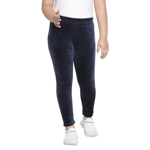Navy_Blue_Cotton_Solid_Regular_Legging_For_Girls