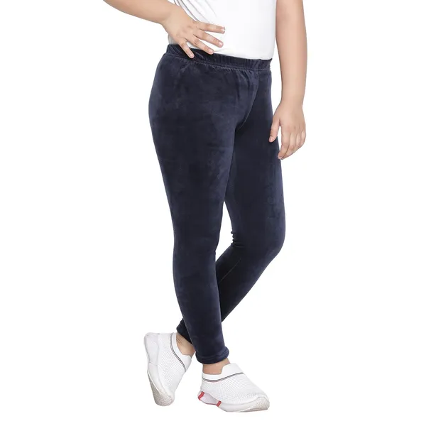 Navy_Blue_Cotton_Solid_Regular_Legging_For_Girls