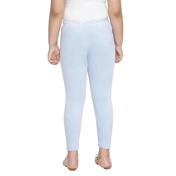 Turquoise_Cotton_Solid_Regular_Legging_For_Girls