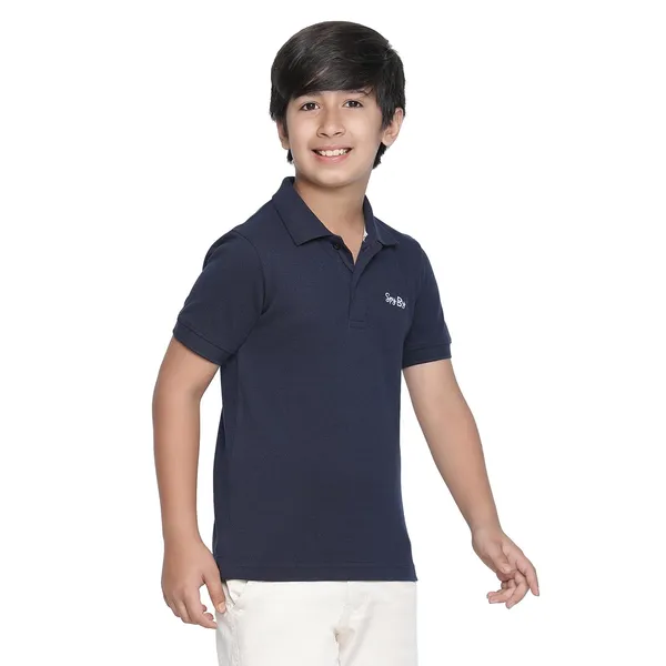 Navy_Blue_Solid_Regular_Polo_T-Shirt_For_Boys