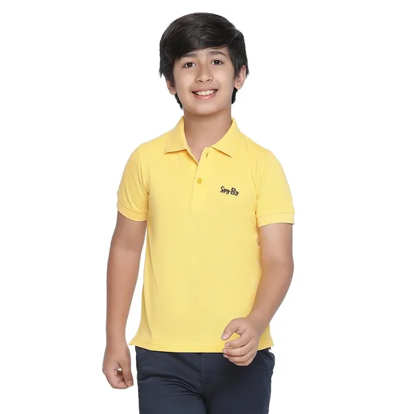 Yellow_Solid_Regular_Polo_T-Shirt_For_Boys