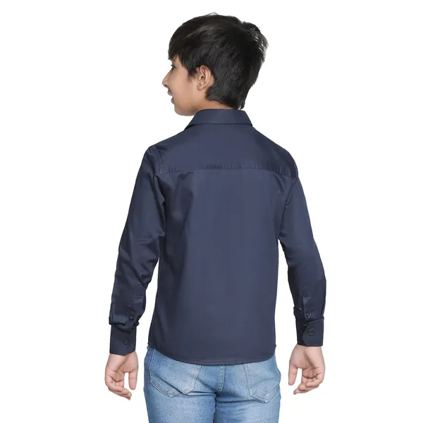 Light_Blue_Solid_Regular_Shirt_For_Boys