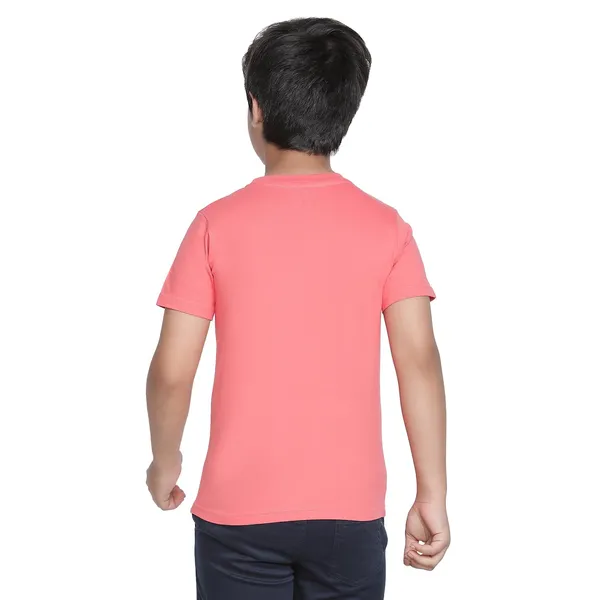 Peach_Solid_Regular_T-Shirt_For_Boys