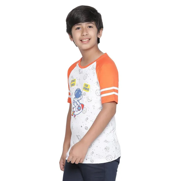 Multicolor_Solid_Regular_Round_Nack_T-Shirt_For_Boys
