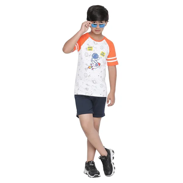 Multicolor_Solid_Regular_Round_Nack_T-Shirt_For_Boys