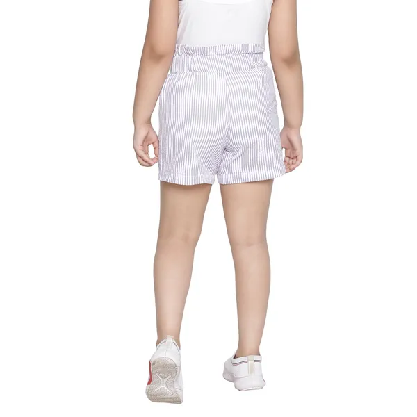 Lilac_Solid_Regular_Strip_Short_For_Girls