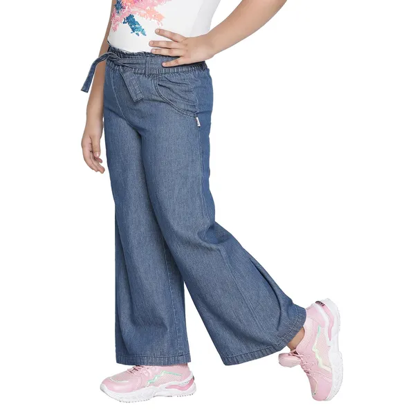 Blue_Cotton_Blend_Solid_Regular_Culottes_For_Girls