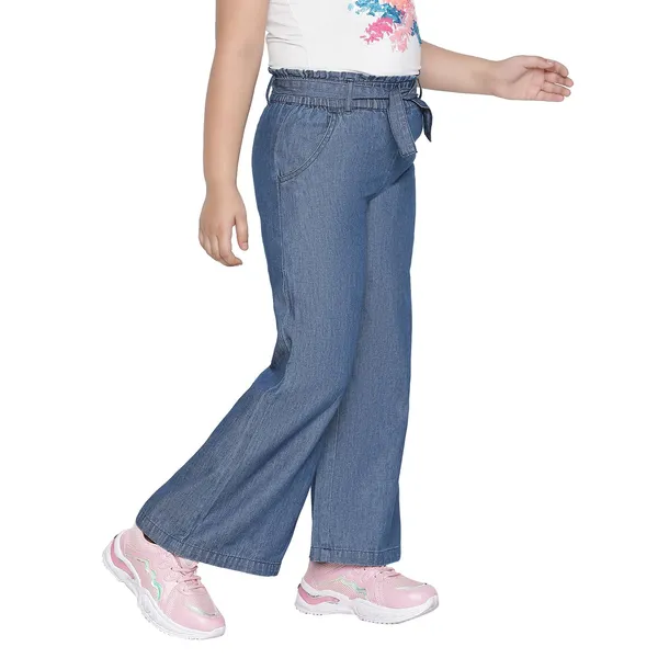 Blue_Cotton_Blend_Solid_Regular_Culottes_For_Girls