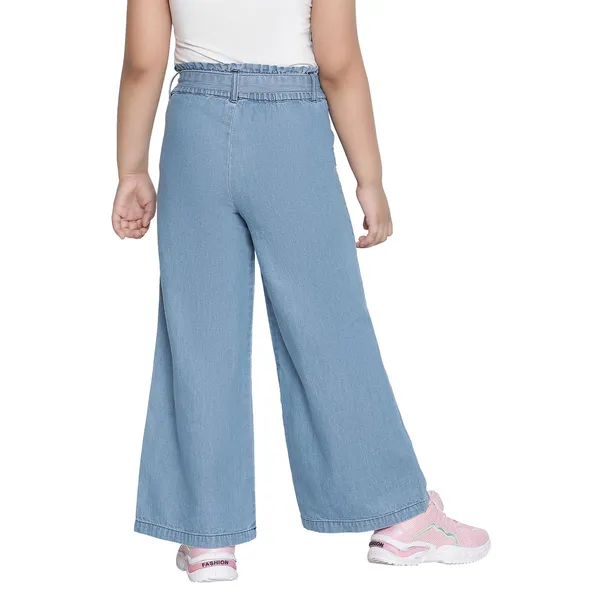 Blue_Cotton_Blend_Solid_Regular_Culottes_For_Girls