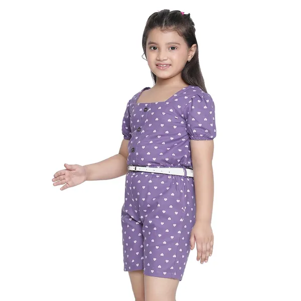 Light_Blue_Solid_Regular_Aop_Jumpsuit_For_Girls