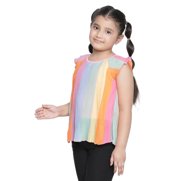 Multicolor_Solid_Regular_Top_For_Girls