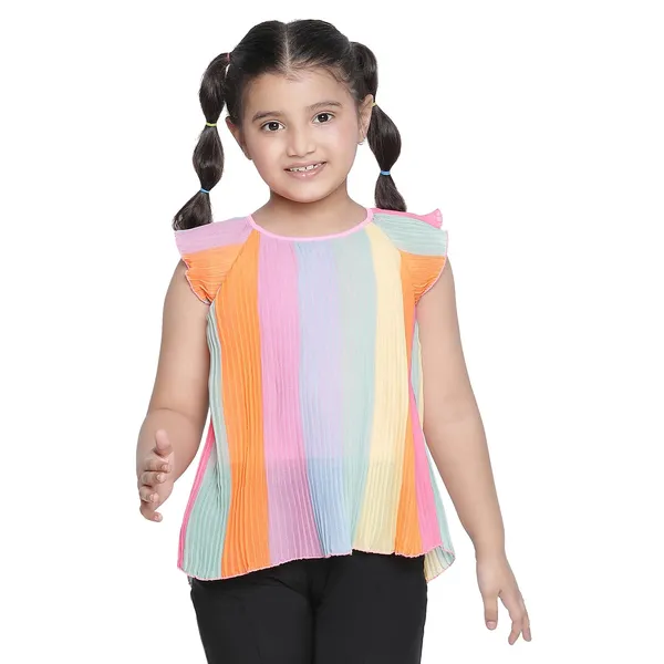 Multicolor_Solid_Regular_Top_For_Girls