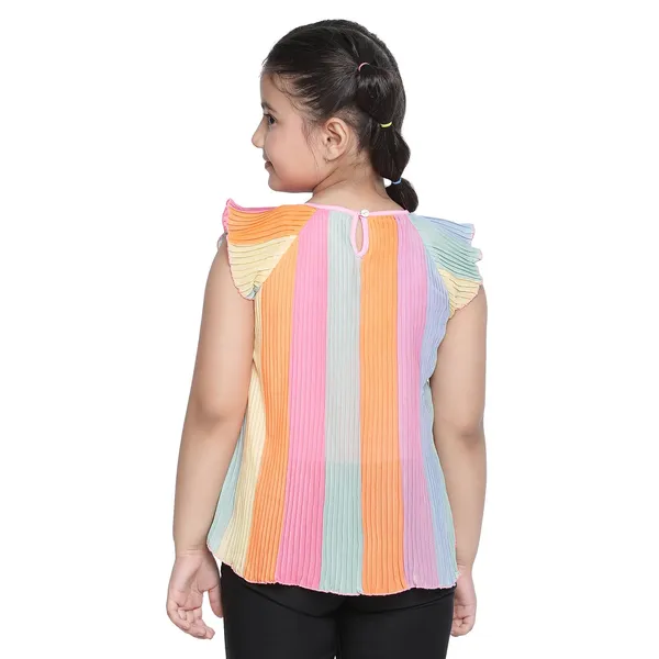 Multicolor_Solid_Regular_Top_For_Girls