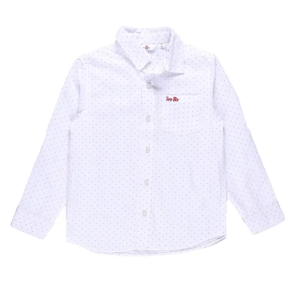 White_Polka_Dot_Spread_Collar_Full_Sleeve_Shirt_For_Boys