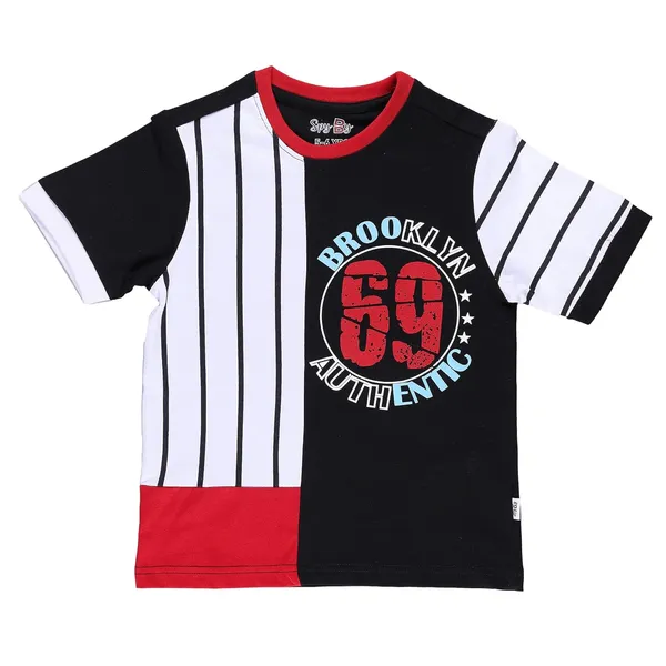 Multicolor_Striped_With_R-Neck_T-Shirt_For_Boys