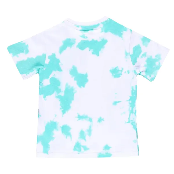 White_Tie_Dye_With_Text_Printed_Round_Neck_Half_Sleeve_T-Shirt_For_Boys