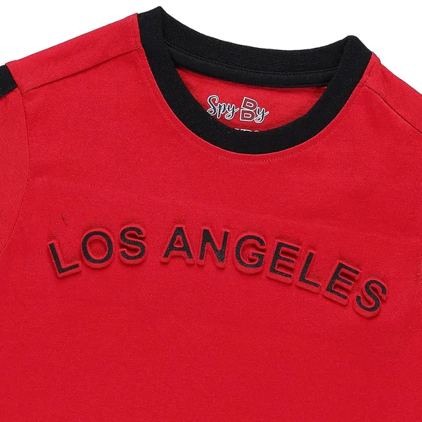 Red_With_Text_Printed_Round_Neck_Half_Sleeve_T-Shirt_For_Boys