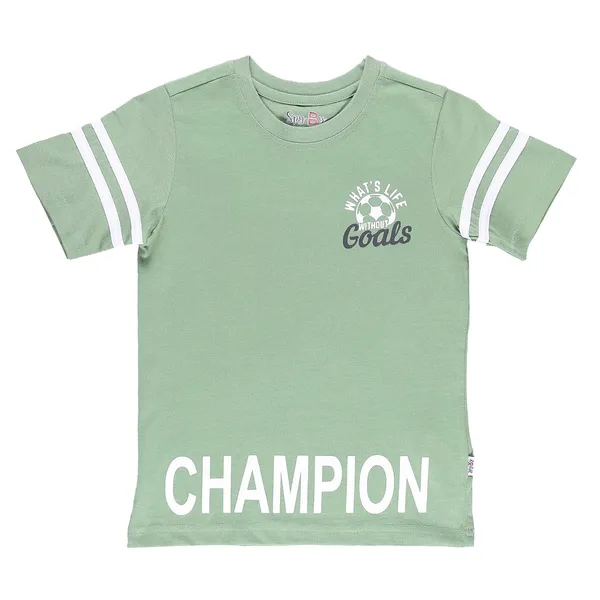 Mint_Green_With_Text_Printed_Round_Neck_Half_Sleeve_T-Shirt_For_Boys