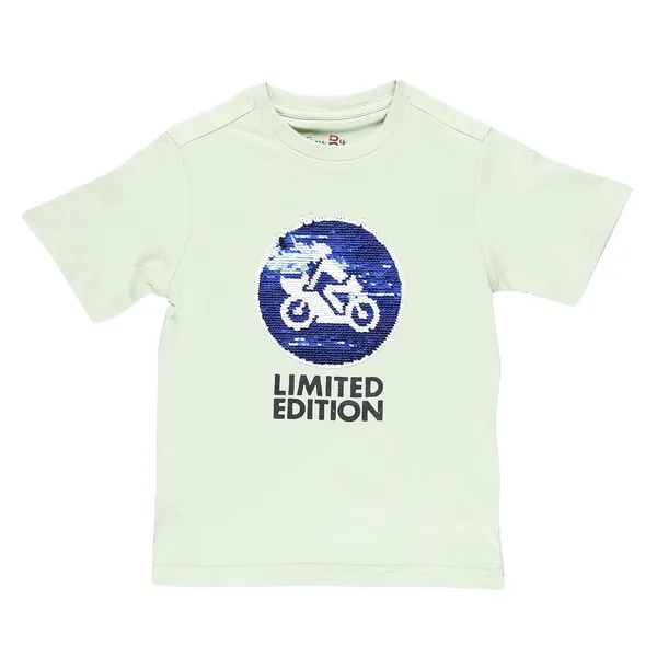 Lime_Green_With_Sequence_Work_Round_Neck_Half_Sleeve_T-Shirt_For_Boys