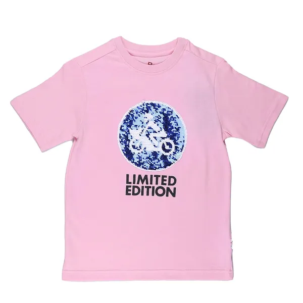 Pink_Round_Neck_Half_Sleev_T-Shirt_For_Boys