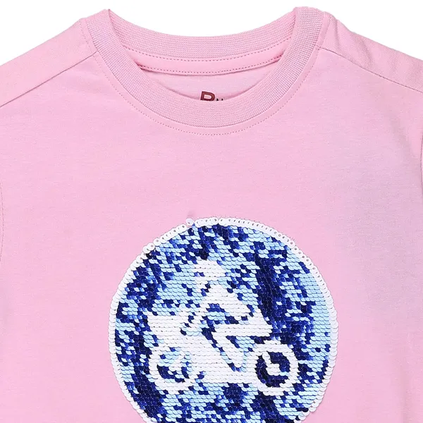Pink_Round_Neck_Half_Sleev_T-Shirt_For_Boys