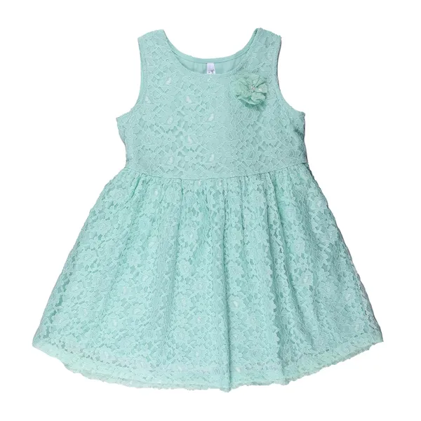 Light_Green_With_Embroidery_Dress_For_Girls