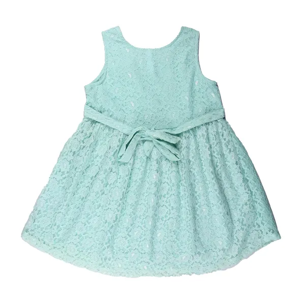Light_Green_With_Embroidery_Dress_For_Girls