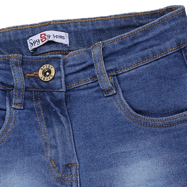 Blue_Cotton_Mid_Rise_Shorts_2_Pocket_For_Girls