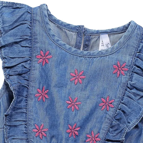 Blue_Floral_Embroidered_Sleevless_Top_For_Girls