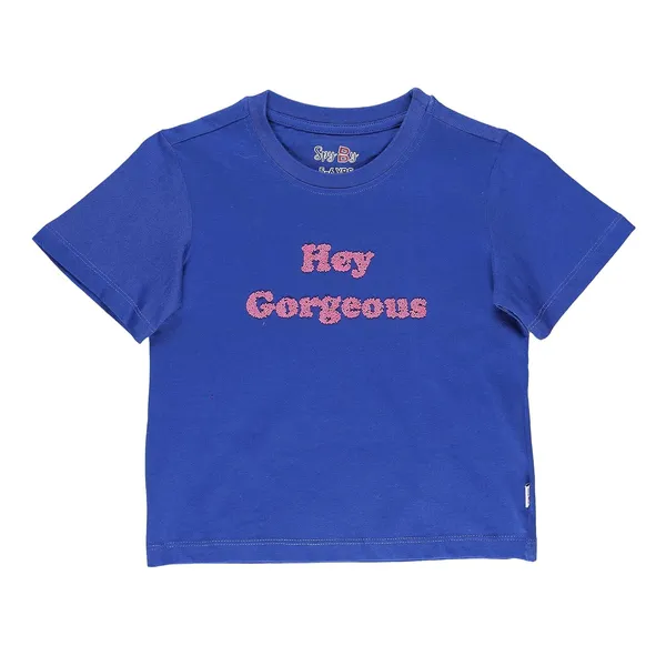 Royal_Blue_Front_Printed_Half_Sleeve_T-Shirt_For_Girls