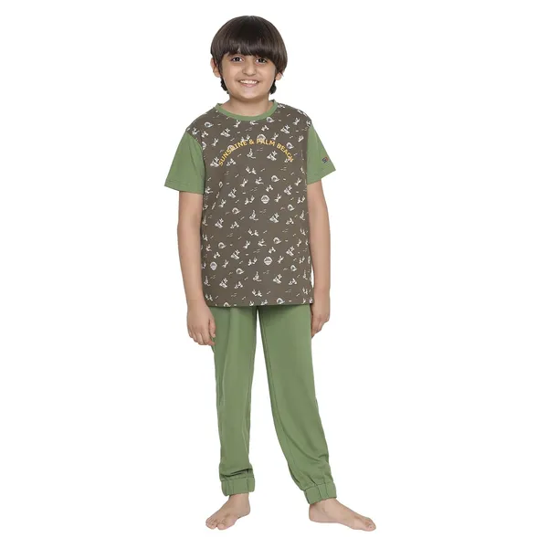 Olive_Solid_Regulart-Shirt_For_Boys