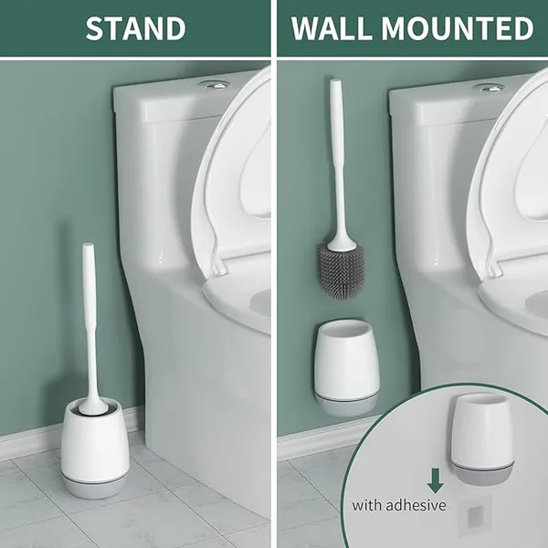 Pack_Of_3_Silicone_Toilet_Brush_With_Holder_StandBathroom_Toilets_Bowl_Cleaning_Brush_With_NonSlip_Long_Handle_Floor_Standing_HolderWall_Mounted_Without_Drilling_Quick_Drying_Holder_Set