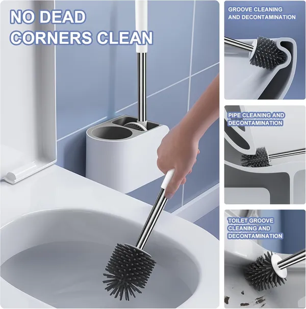 Pack_Of_2_Silicone_Toilet_Brush_With_Holder_Set_Self_Adhesive_Wall_Mounted_And_Free_Stand_Sleek_Toilet_Cleaner_Brush_With_Ventilated_Drying_Stand_Bathroom_Cleaning_Floor_Scrubber_Brushes