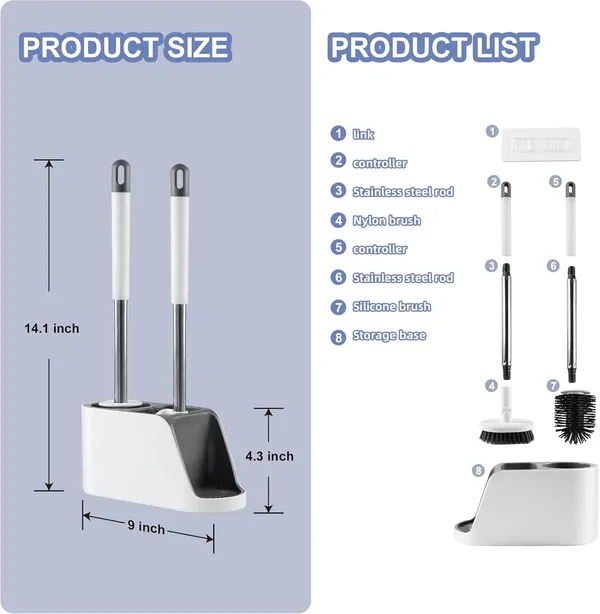 Pack_Of_2_Silicone_Toilet_Brush_With_Holder_Set_Self_Adhesive_Wall_Mounted_And_Free_Stand_Sleek_Toilet_Cleaner_Brush_With_Ventilated_Drying_Stand_Bathroom_Cleaning_Floor_Scrubber_Brushes