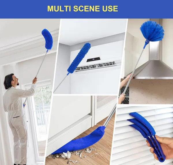 6Pcs_Multifunctional_Microfiber_High_Ceiling_Duster_With_Long_Extension_Pole_100_Inch_With_Bendable_Head_Brush_For_Cleaning_Cobweb_Window_Blinds_Furniture_Under_Bed_Sofa_Brush__Blue_Combination_Set