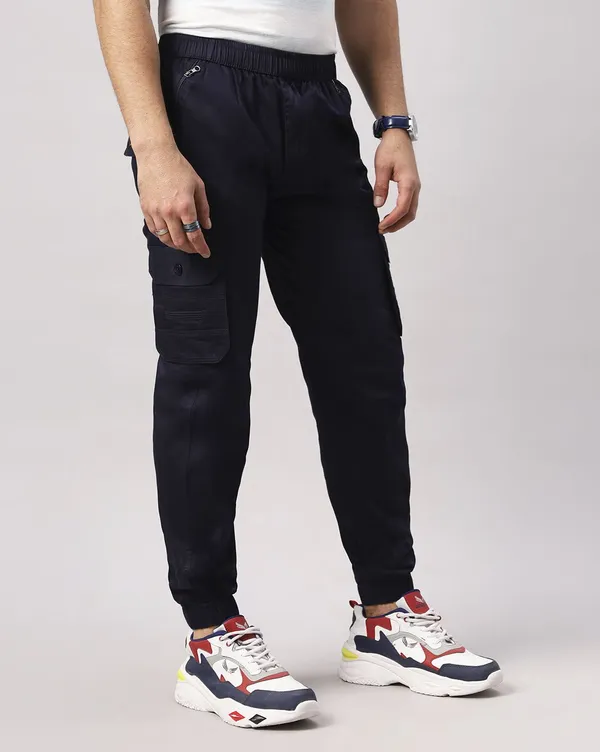 Navy_Cotton_Spandex_Regular_fit_Cargo_Pants_For_Men