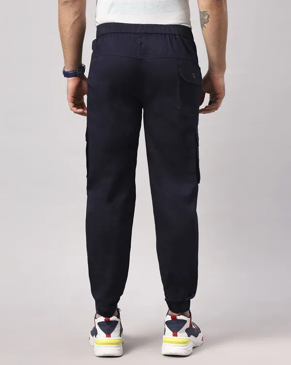 Navy_Cotton_Spandex_Regular_fit_Cargo_Pants_For_Men