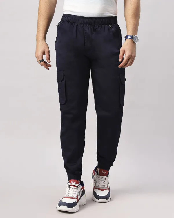 Navy_Cotton_Spandex_Regular_fit_Cargo_Pants_For_Men