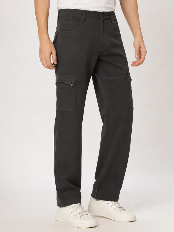 Grey_Cotton_Spandex_Regular_fit_Cargo_Pants_For_Men
