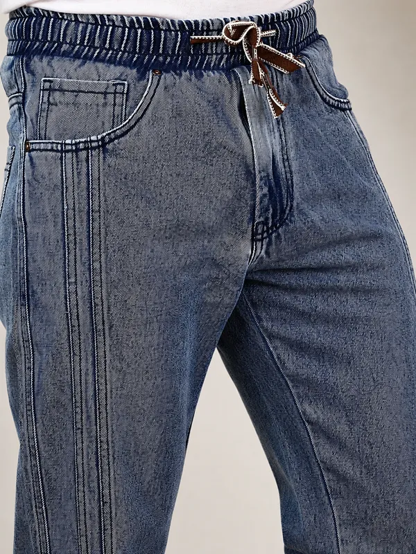 Indigo_Pure_Cotton_Baggy_fit_Jeans_For_Men