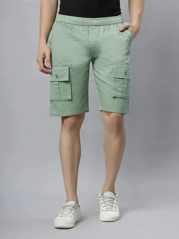 Pista_Pure_Cotton_Regular_fit_Shorts_For_Men
