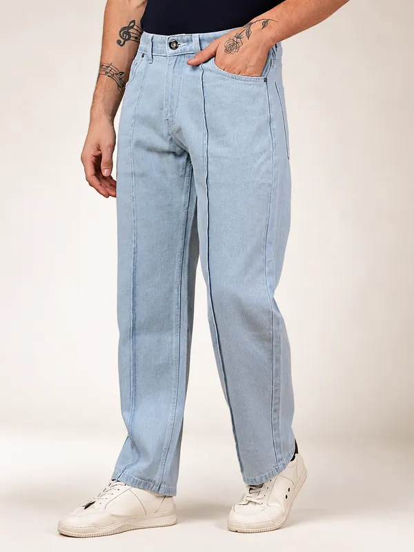 Ice_Pure_Cotton_Baggy_fit_Jeans_For_Men
