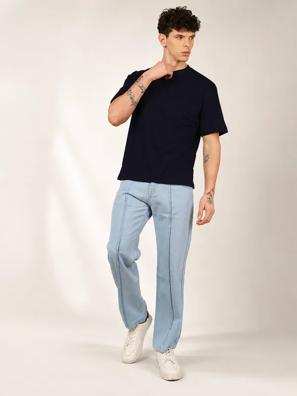Ice_Pure_Cotton_Baggy_fit_Jeans_For_Men