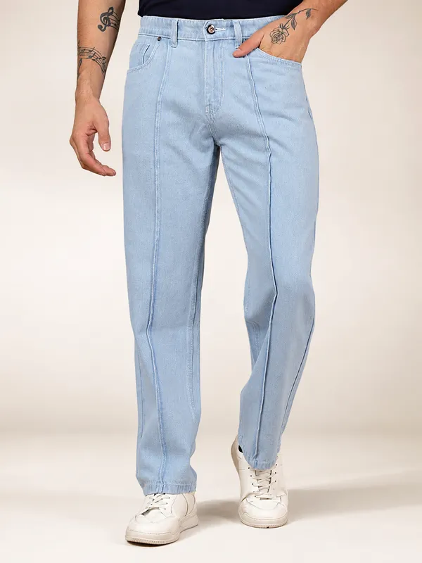 Ice_Pure_Cotton_Baggy_fit_Jeans_For_Men