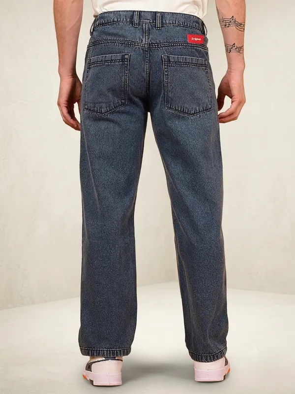 Indigo_Pure_Cotton_Baggy_fit_Jeans_For_Men