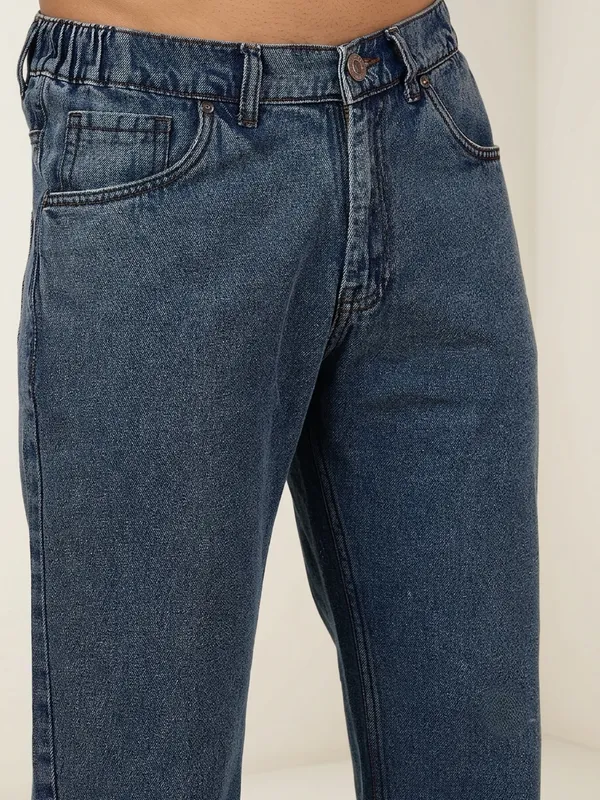 Indigo_Pure_Cotton_Baggy_fit_Jeans_For_Men