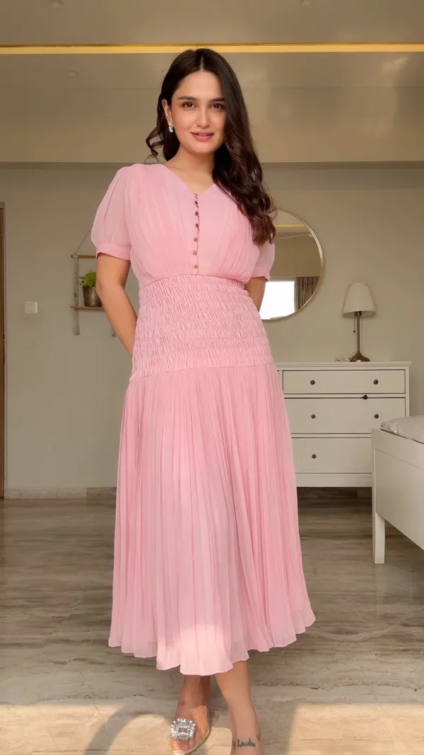 Pink_Aura_Georgette_Midi_Dress_|_Rose_Petal_Grace_Midi_Dress