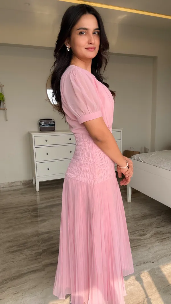 Pink_Aura_Georgette_Midi_Dress_|_Rose_Petal_Grace_Midi_Dress