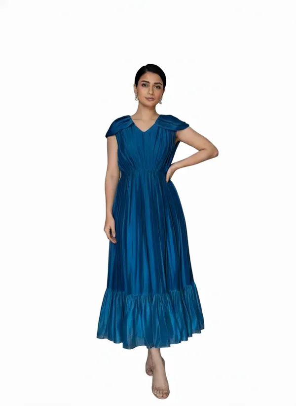 firozi_blue_chiffon_flared_western_dress_for_women